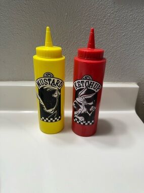 ACME Ketchup & Mustard Bottles